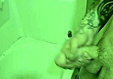 Rubing My Cock In And Out Of The Shower