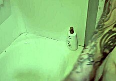 Rubing My Cock In And Out Of The Shower