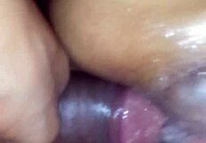 Wife, that vibrator feels amazing in your ass!