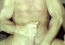 Muscular Bodybuilder Shoots Four Massive Loads In Just 24 Hours With His Monster Cock.