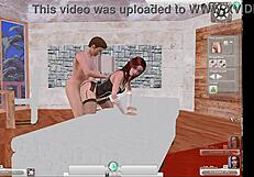 Hungarian sausages sizzling in rough anal fun 😈