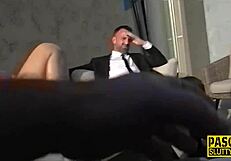 Busty Submissive Slut Gets Ass Fucked