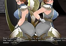 Yume-same giantess dominates with huge face sitting defeat