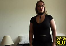 Classy Submissive Bitch Spanked During Rough Sex 😈