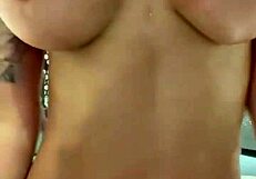 Why is naked monika fox posing so seductively in the bathroom