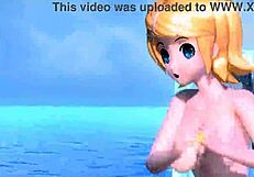kagamine rin's full nude in love song mod