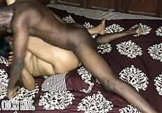 Big Mummy Spreads Legs Wide For Maintenance Guy's Monster Cock!