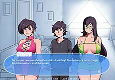 happy puppies frolic in snowy daze