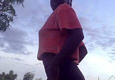 Crazy Twerk In Forest!