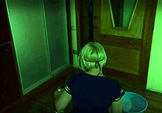 mrs lazinski plays a naive mature maid