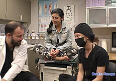 Behind Scenes: Dr. Tampa's Latex Physical with Jasmine Rose