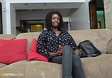 African casting: lick her ass and dick her pussy?