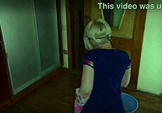 mrs lazinski plays a naive mature maid