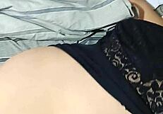 Pregnant wife enjoys anal creampie in part 1