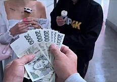 Blonde Babe Naomi Love Shows Boobs And Cheats