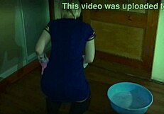 mrs lazinski plays a naive mature maid