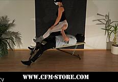 In this combined fetish media trailer, a dominant woman humiliates her slave with face sitting and food play, showcasing bdsm and femdom elements.