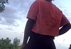 Crazy Twerk In Forest!