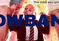 i spank naughty british student and make her squirt in lesbian taboo