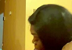 Hot Creamy Sex in Living Room with Big Black Cock