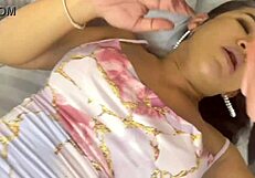 Thai Ladyboy Gets Her Throat Fucked Hard by Farang Tourist