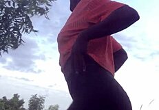 Crazy Twerk In Forest!