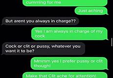 sexting and tearing down my sissy bitch with pure humiliation