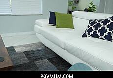 Naked MILF Stepmom Armani Dream Orders Stepson To Fuck Her Taboo POV Style