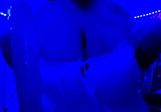 blue light special on curvy beauties