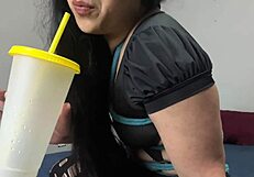 Me Retaron A Beber Mi Propio Squirt Astarioth