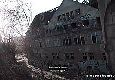 i banged slim teen megan venturi in abandond hospital, cum in her pussy