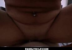 i got my stepson's big coc while alone, pov wit mandy rhea