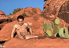 Outdoor Anal Masturbation Teases with Tight Ass Play