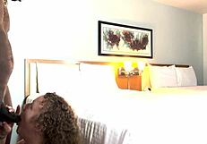Blacvenum And Kween Bunny Have Hotel Sex With Blowjob And Spanking