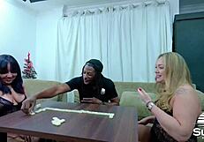 Blonde And Brunette Sluts Punished!