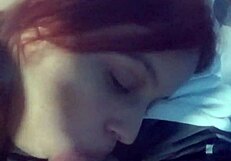 i kept sucking his cum-covered cock after he came