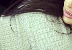 Hot Sex Compilation with Brunette in Gym