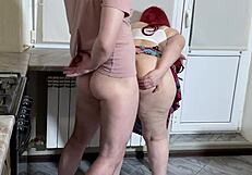 Milf's Big Ass Shakes Intensely During Anal Fuck