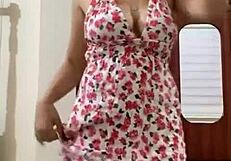 Novinha Gostosa Se Depilando with Sexy Tits Fucking