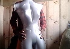 My big tits mannequin takes a hot creampie.