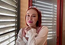 Could the hot maid resist fucking me?