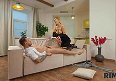 Rim4k: Lies Turn Into Luxury With Russian Blonde’s First Rimjob