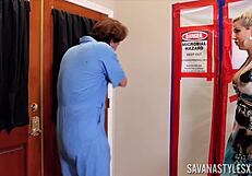 Slutty Milf Savana Styles Offers Tight Butthole to Soothe Eric John