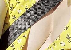 Wifey subtly flashing tits while driving.