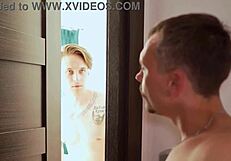 Stepsis Secretly Fucks Boyfriend and Stepbro with Big Cocks