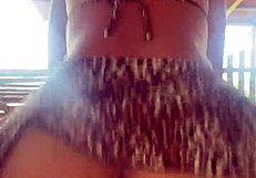 She shows her sexy bikini and we have fun after the beach