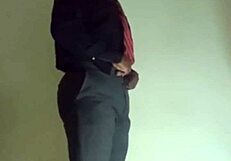 sheer fingering and spreading open anus in action