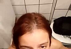 Oh wow, my half-brother devoured my pussy lips in the bathroom while our parents were away!