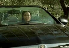 Beautiful kissing lesbian lust fun session