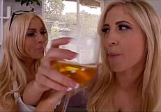 horny lesbians tasha reign and christie stevens licking and tonguing